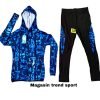 Survêtement avec Capuche femme pour sport - BLEU 💙