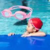 DOVOD - LUNETTE DE NATATION ENFANTS ROSE 🏊‍♀️ Ajustable / ANTI FOG/ANTI UV
