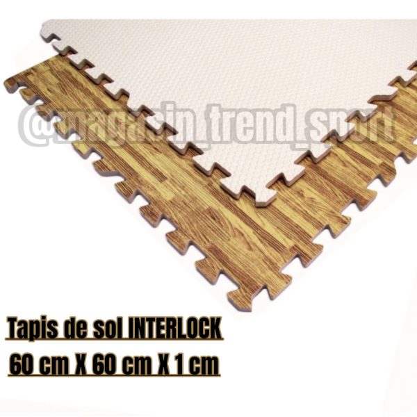 ⁦Tapis de sol INTER-LOCK 1m carré⁩ - الصورة ⁦7⁩