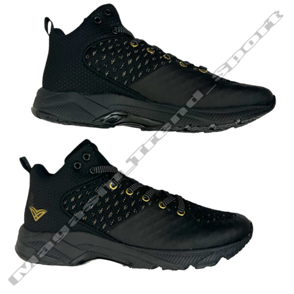 ⁦Basket montantes Sport ORIGINAL •BLACK Gold• 🖤⁩ - الصورة ⁦3⁩