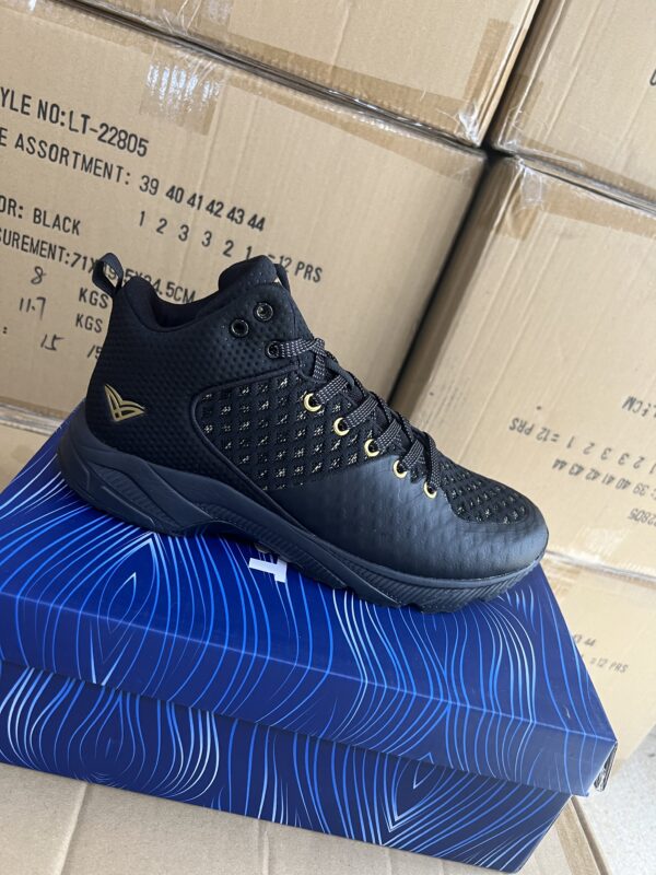 ⁦Basket montantes Sport ORIGINAL •BLACK Gold• 🖤⁩ - الصورة ⁦7⁩