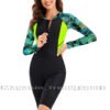 Maillot Combinaison de natation pour femme 1 pieces Couleur : VERT Néon 💚