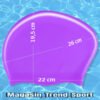 Bonnet de Natation Spécial Cheveux Longs et Court pour Femme et Homme 4 Couleur