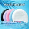 Bonnet de Natation antidérapants Unisex homme et femme 4 Couleurs