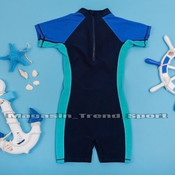 ⁦Maillot Combinaison de Natation Garçons Live & Dail : Couleur Bleu-Ciel⁩ - الصورة ⁦5⁩