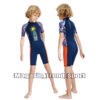 Maillot Combinaison de Natation Garçons SUN & SEA : Couleur Bleu