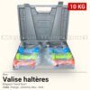 حقيبة الاوزان المتعدده valise d’haltères 10KG