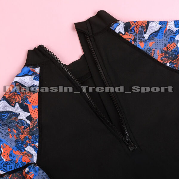 ⁦Maillot Combinaison de Natation Garçons SUN & SEA : Couleur NOIR⁩ - الصورة ⁦4⁩