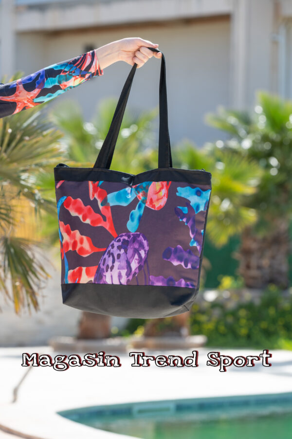 ⁦Sac de plage + Sacoche / Star Coral Orange⁩ - الصورة ⁦3⁩