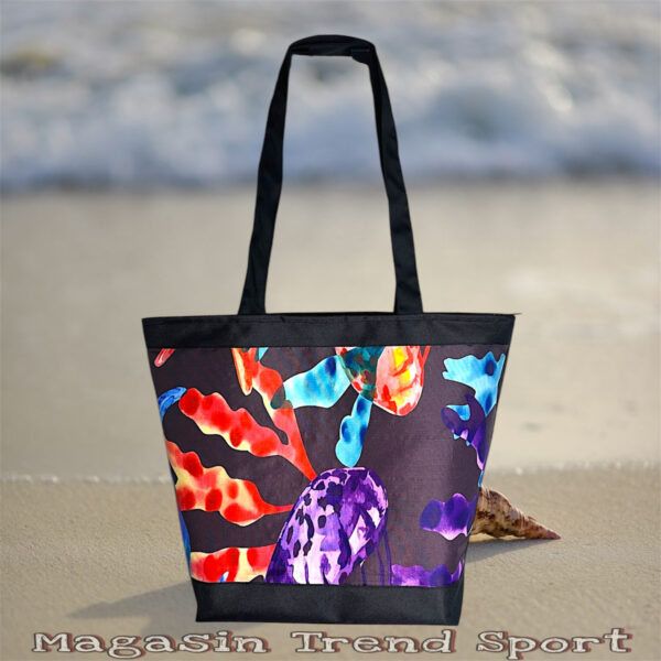 ⁦Sac de plage + Sacoche / Star Coral Orange⁩ - الصورة ⁦8⁩