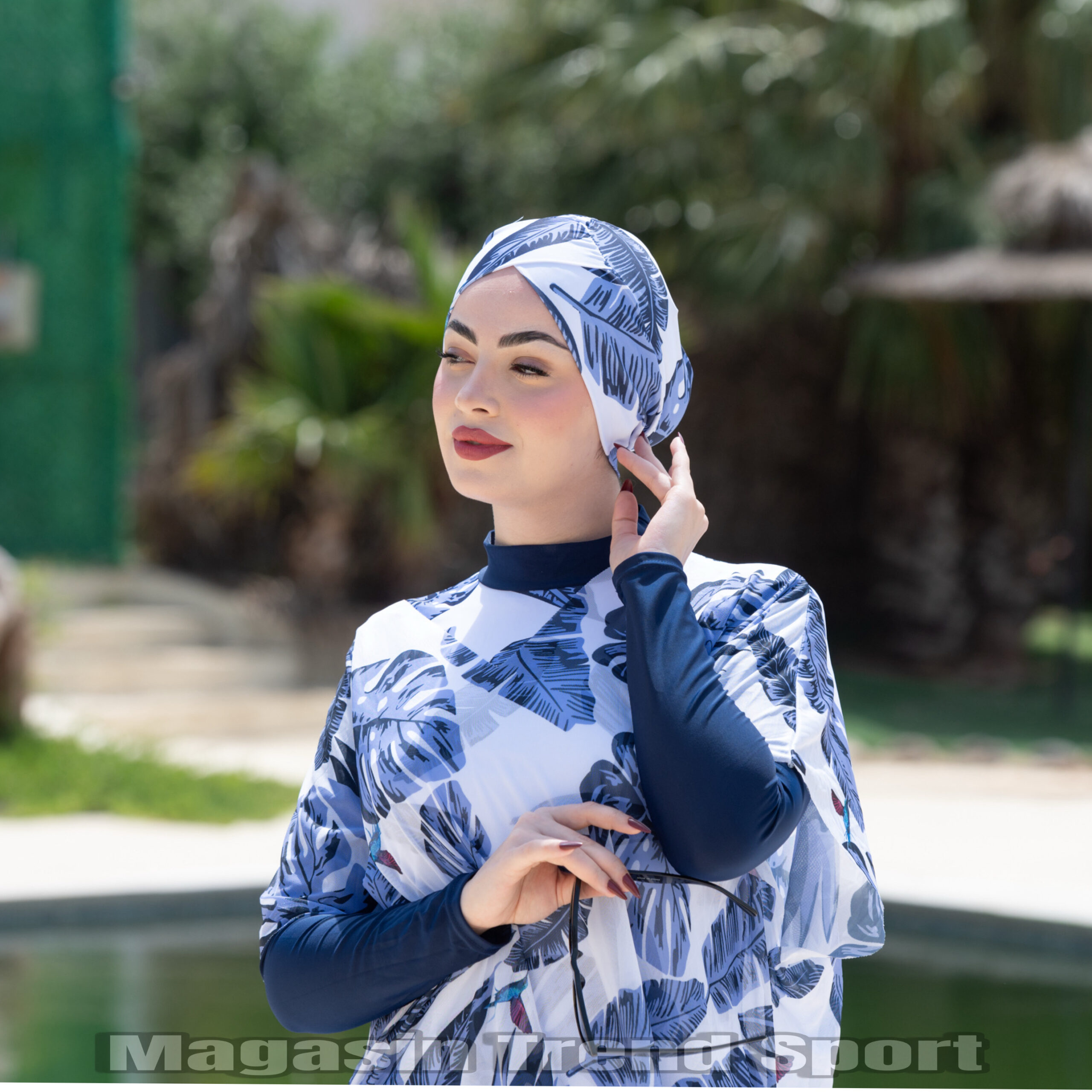 مايو بركيني باريو فورلار 4P لون Tropical Bleu - الصورة 4
