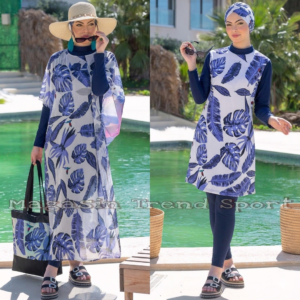 مايو بركيني باريو فورلار 4P لون Tropical Bleu