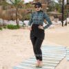 مايو بركيني 3 pièces  لون mosaïque